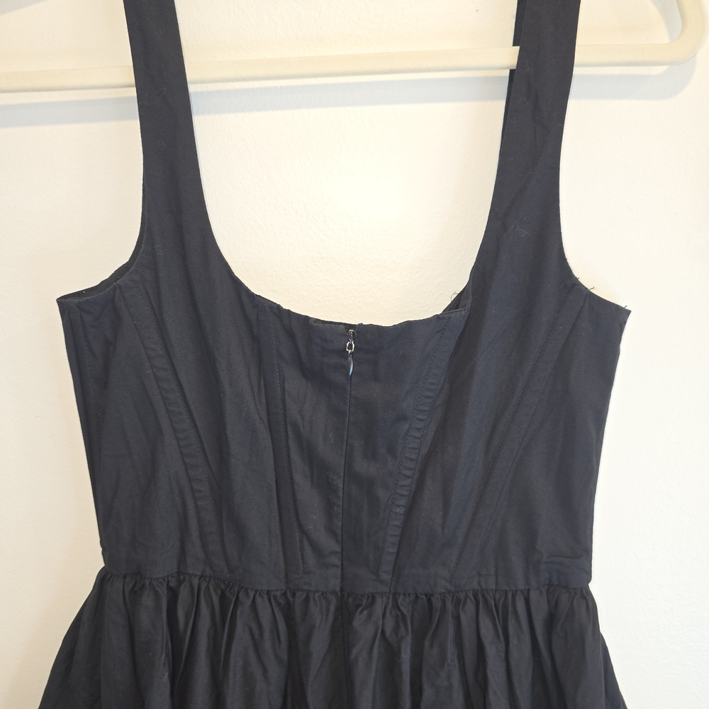 Wayf Black Sleeveless Mini Dress Size Xs Nwot - Picture 6 of 9